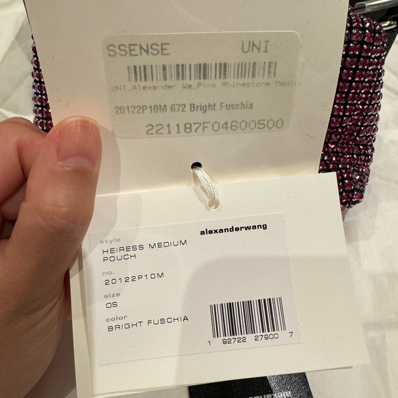 Alexander Wang heiress medium pouch (Authentic) - Picture 5 of 8